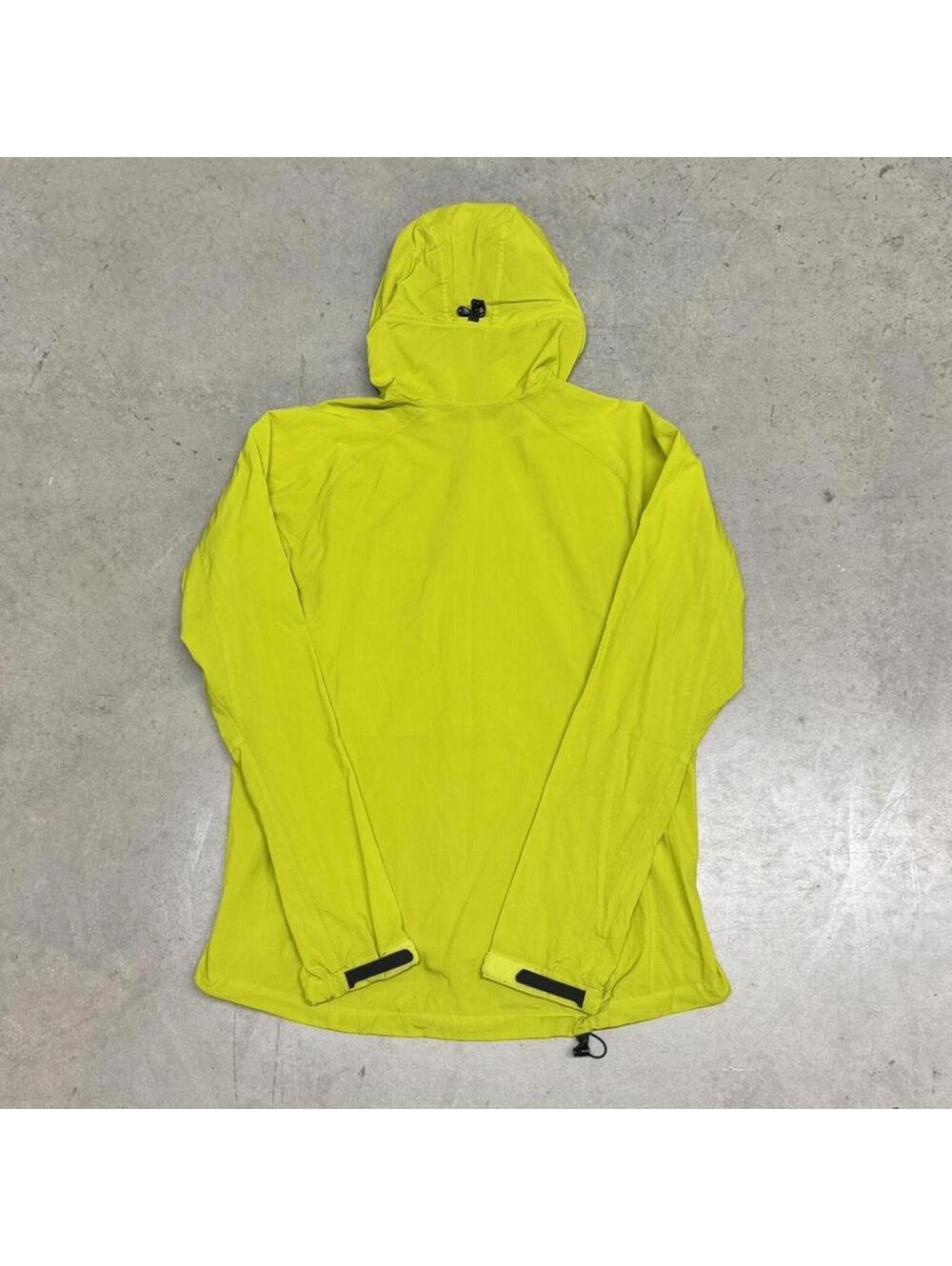 Arc'teryx Squamish Hoody Women's Small Yellow Windbreaker Jacket Light Full Zip - Picture 4 of 8